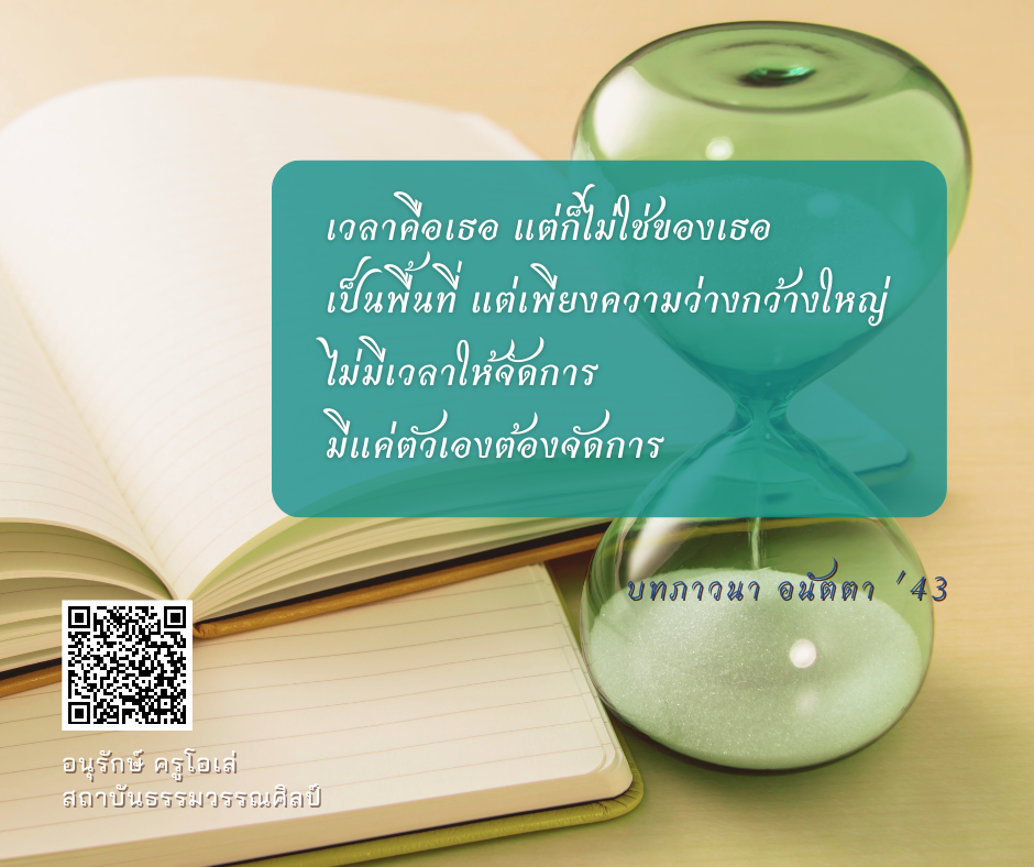 กาลเวลาไม่ใช่ตัวตน