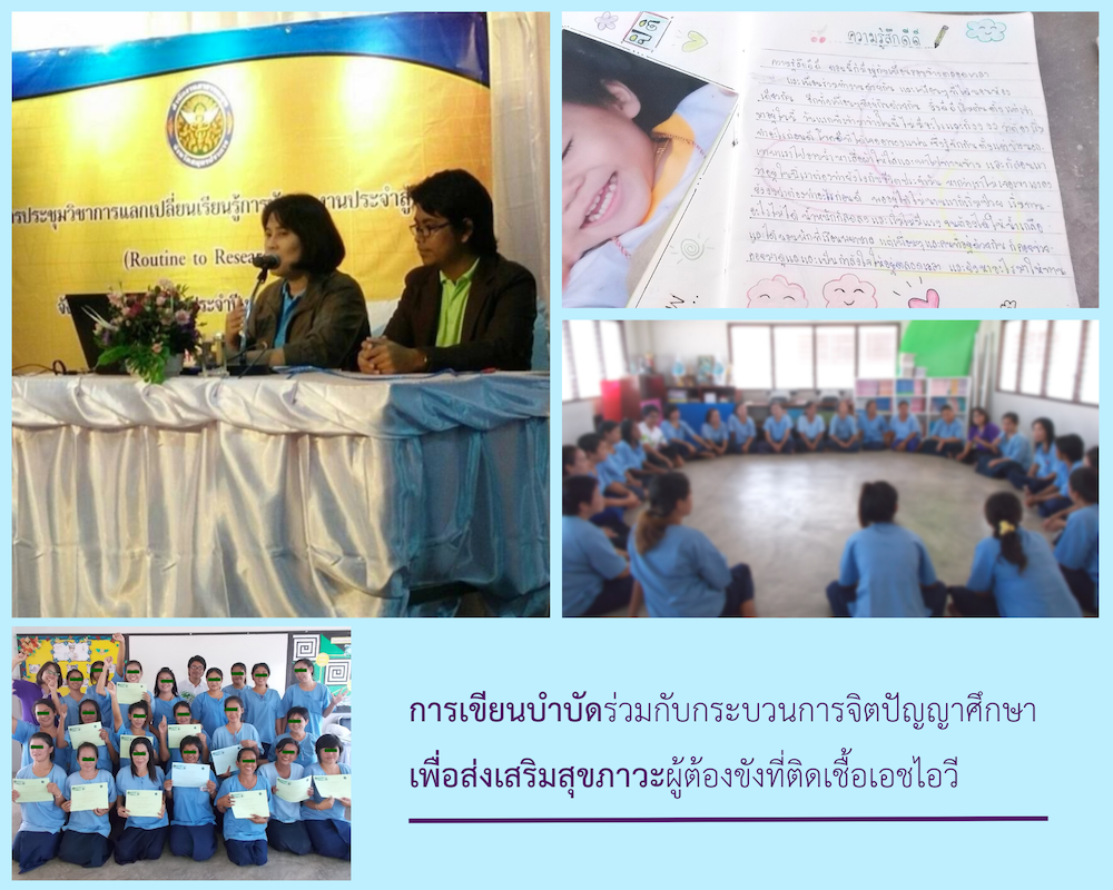 การเขียนบำบัดผู้ต้องขังเรือนจำสมุทรปราการ