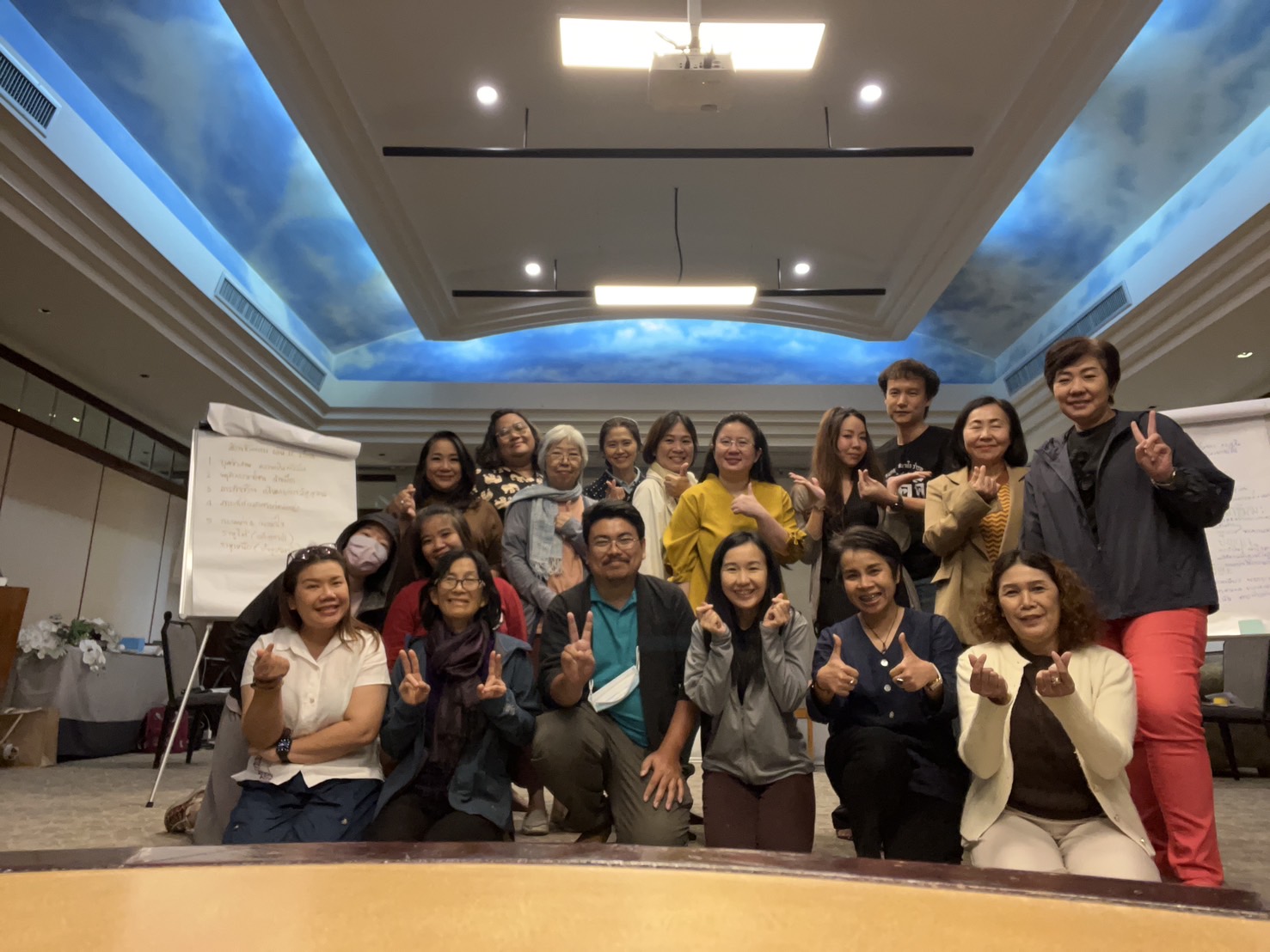ภาพบรรยากาศการอบรม เส้นทางกรรมและจิตวิญญาณ ประจำปี 2567